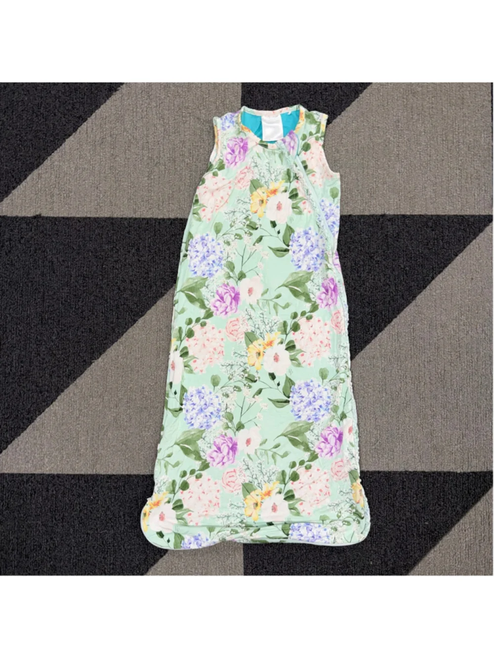 Posh Peanut Baby Floral Sleep Sack 6-18 Months Green Multicolor 0.5 tog